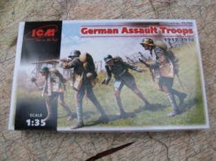 ICM35291  German Assault Troops WW1